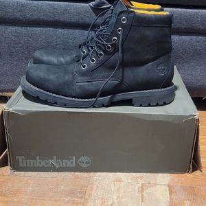 Timberland Mens Waterproof Leather Boots Redwood Falls Size 10.5